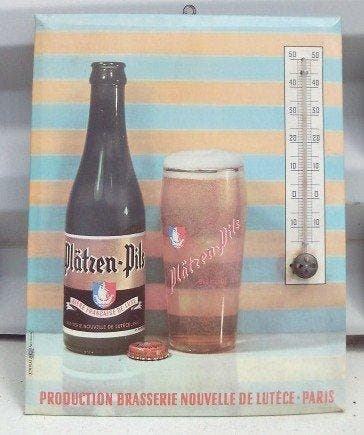 Platzen Pils - Bieres Francaise de Luxe -Brasserie de Lutece, Antiquités & Art, Antiquités | Assiettes décoratives & Carrelages