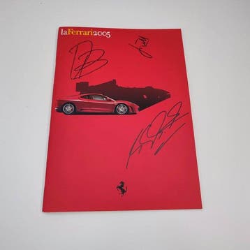 Ferrari - Schumacher, Barrichello & Jean Todt - 2005 -