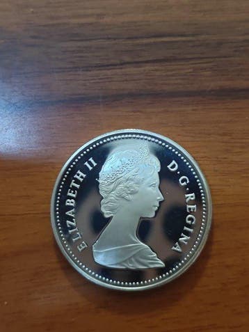 Canada. Elizabeth II. 1 Dollar 1982 (Zonder minimumprijs)