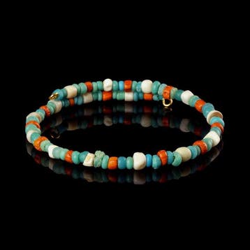 Oud-Romeins, Keizerrijk Armband met Romeinse glazen kralen