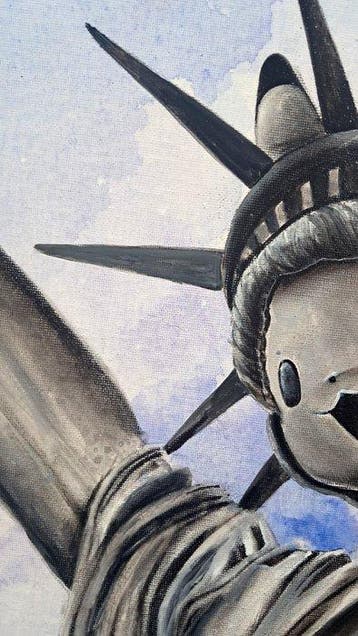 PIKACHU LIBERTY NYC X CHRISTINA RUDNICK 1985 • POKEMON •, Nieuw