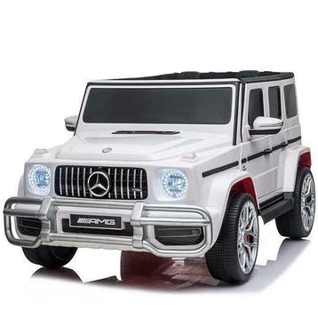 2 persoons Mercedes G63 AMG, 24v en 4x4 kinder accu voertuig, Kinderen en Baby's, Ophalen of Verzenden, Nieuw, Afstandsbediening