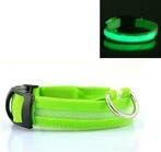 LED Halsband GROEN, Dieren en Toebehoren, Verzenden, Nieuw