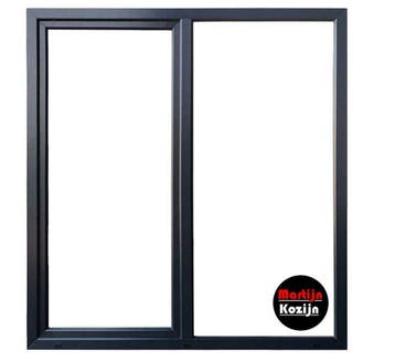 PVC Kiepschuifraam Ideaal voor terras, extra staal versterkt, Kunststof, 225 cm of meer, Nieuw, Ophalen of Verzenden