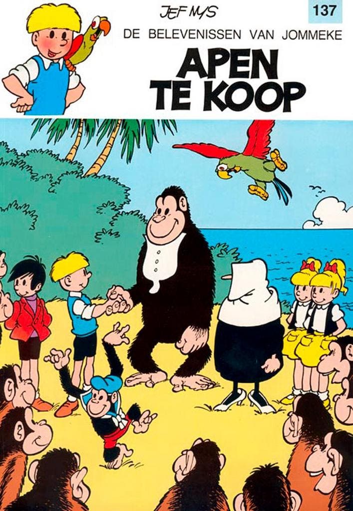 Apen te koop / De belevenissen van Jommeke / 137 Jef Nys, Boeken, Stripverhalen, Gelezen, Verzenden