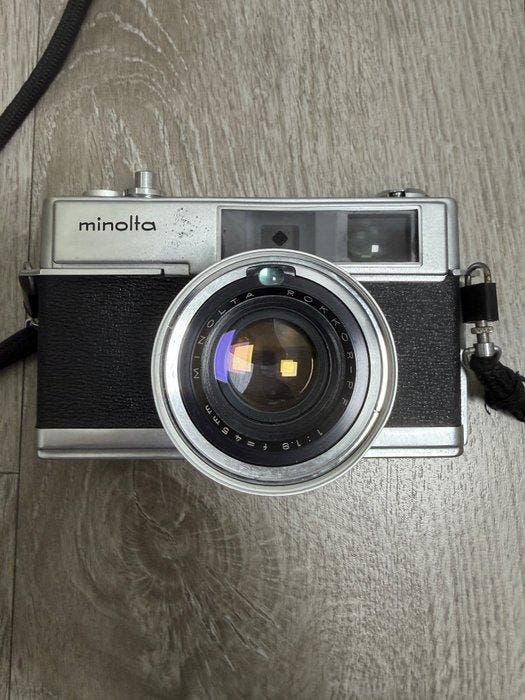 Minolta Hi-Matic 7S II mit Rokkor 1,8/45mm | Meetzoeker, TV, Hi-fi & Vidéo, Appareils photo analogiques