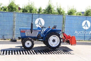 Veiling: Minitractor Iseki TU1700 Diesel Met Grondfrees (Mar, Zakelijke goederen, Landbouw | Tractoren, Ophalen, Nieuw