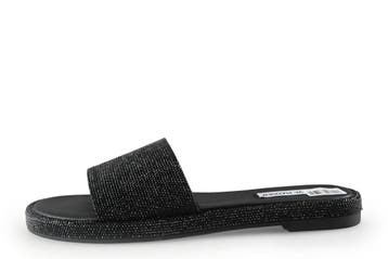 Steve Madden Muiltjes in maat 40 Zwart, Verzenden, Zwart, Steve Madden, Zo goed als nieuw