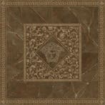 VERSACE Rosone Pulpis Marrone Decortegel 156x156 -, Ophalen of Verzenden, Nieuw