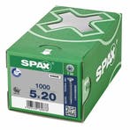 Spax universele schroef 5x20 T20 WIROX – 1000 stuks, Doe-het-zelf en Bouw, Verzenden, Nieuw