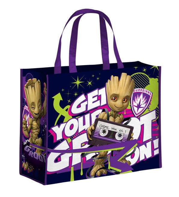 Guardians of the Galaxy Get Your Groot On Winkeltas, Collections, Cinéma & Télévision, Enlèvement ou Envoi