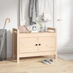 vidaXL Halbankje 80x40x60 cm massief grenenhout, Verzenden, Nieuw