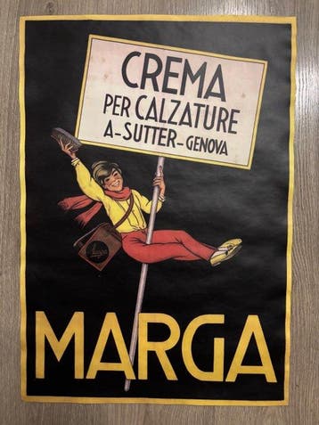 Anonymous - Manifesto pubblicitario Marga – Crema per