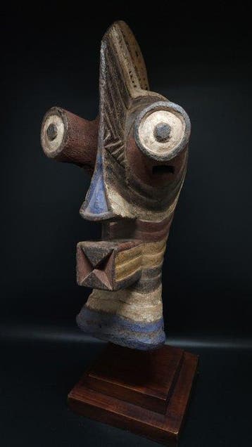 Prachtige kifwebe-masker - Songye - Congo RDC (Zonder