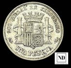 Spanje. Gobierno Provisional. Peseta 1869 - Madrid, Postzegels en Munten
