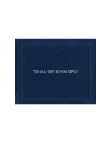 2012 LAND ROVER RANGE ROVER MEDIA HARDCOVER BROCHURE ENGELS, Boeken, Ophalen of Verzenden, Nieuw