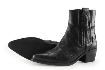 Manfield Cowboy laarzen in maat 39 Zwart, Kleding | Dames, Verzenden, Zwart, Manfield, Gedragen