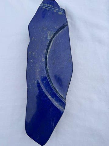 lapis lazuli Gepolijste - Hoogte: 340 mm - Breedte: 110 mm-, Collections