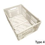 Stapelkrat 600x400x240 mm euronorm zwart kunststof, Zakelijke goederen, Landbouw | Werktuigen, Ophalen of Verzenden