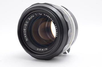 Nikon Nikkor-S.C Auto 50mm F1.4 (Non-Ai) Objectif d’appareil