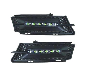 Calandres Led Daylight Pour Bmw E90 E91 05-08 Noir, Verzenden