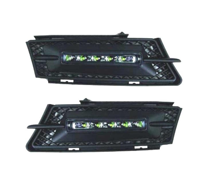 Calandres Led Daylight Pour Bmw E90 E91 05-08 Noir, Autos : Pièces & Accessoires, Éclairage, Envoi