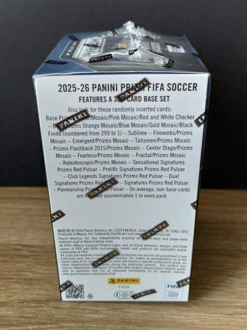 2025/26 Panini Prizm Fifa Blaster Box - 1 Sealed box - Near