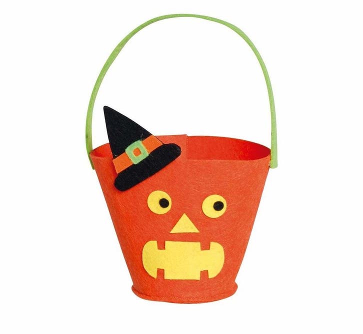Halloween Snoep Emmer Pompoen 20cm, Hobby & Loisirs créatifs, Articles de fête, Envoi