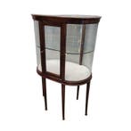 Vitrinekast - Gebeitst hout - Vitrina, Caoba, Antiek en Kunst