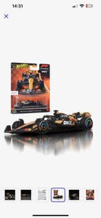 Hot Wheels 1:64 - Model sportwagen (4) - McLaren Formula 1, Nieuw