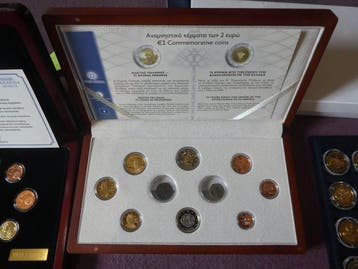 Europe. Euro Various Years (26 items) Proof + BU (Sans prix