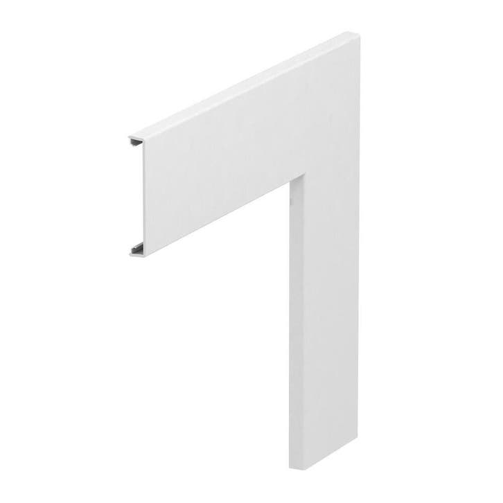 Couvercle DAngle Plat En Pvc Ral 9010 Blanc Pur - 6274490, Bricolage & Construction, Électricité & Câbles, Envoi