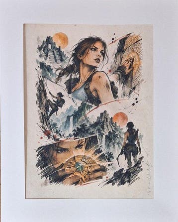 Emma Wildfang - Tomb Raider - Series -ICONIC PANELS, Nieuw