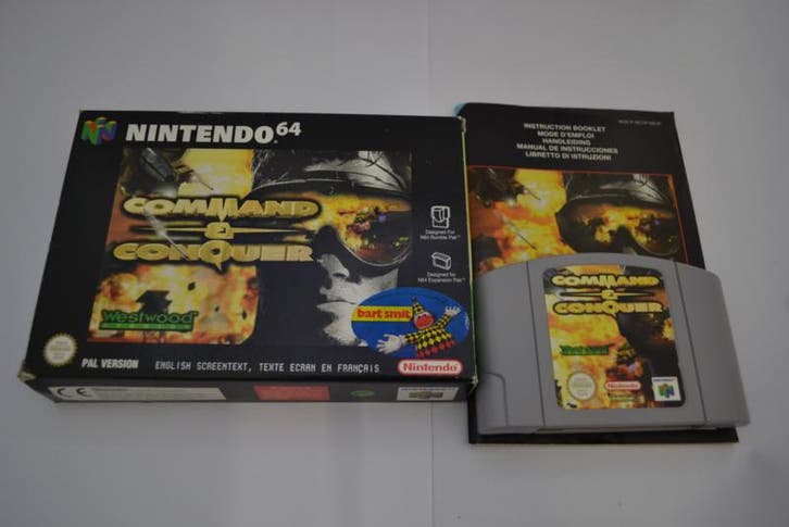 Command & Conquer (N64 NEXP CIB), Consoles de jeu & Jeux vidéo, Jeux | Nintendo 64