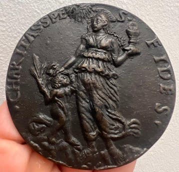 Italie. Medaglia Fusa 1502 Ambasciatore a Napoli Opus: