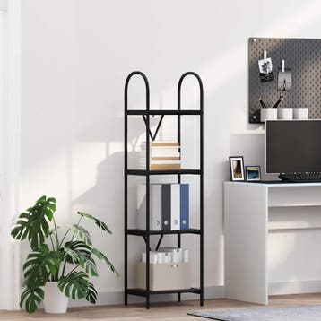 vidaXL Boekenplank 4-laags 40 x 30 x 146 cm Bewerkt hout, Verzenden