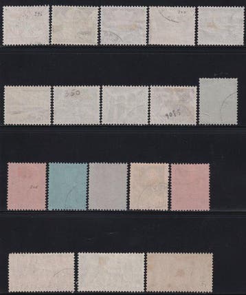 Zwitserland 1948/50 - Dienstzegels oversstempelde serie van, Gestempeld