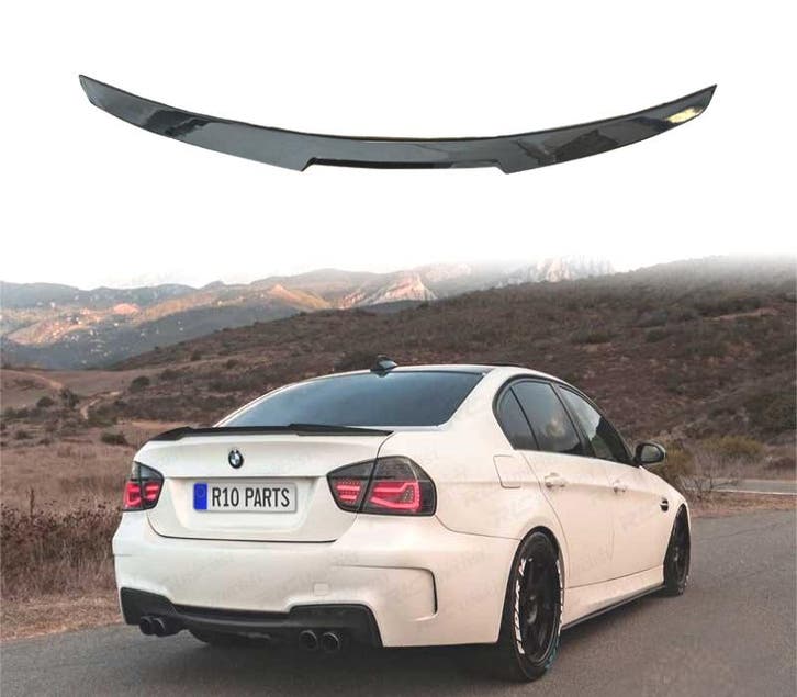 AILERON BECQUET BMW E90 LOOK M4 NOIR BRILLANT, Autos : Pièces & Accessoires, Carrosserie & Tôlerie, Envoi