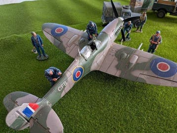 King & Country - Beeldje - Figurines RAF (5) - Metaal, Hars