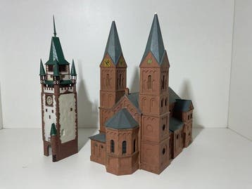 Faller, Kibri H0 - Décor de train miniature (2) - Église