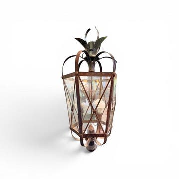 Lantaarn plafondlamp - Metaal, Kristal - Grande - 106 cm