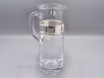PG-MIANI Argenteria - Karaf - Glas, en zilver 925