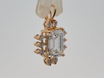 Zonder minimumprijs - Hanger - 14 karaat Geel goud - 2.05ct.