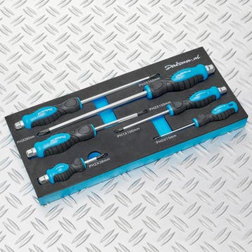 Datona 6-delige kruiskopschroevendraaier set in Pro, Doe-het-zelf en Bouw, Gereedschap | Handgereedschap, Ophalen of Verzenden