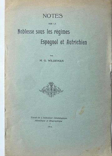 Mestas, Alberto de & M.G. Wildeman - Souverains et