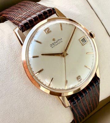 Zenith - 18K Solid Gold cal. 532 PC - Heren - 1960-1969