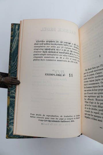 Maurice Bedel - La Nouvelle Arcadie - édition originale N°