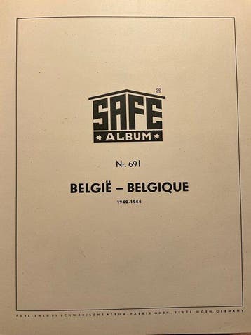 België 1940/1945 - Verzameling België in SAFE albums