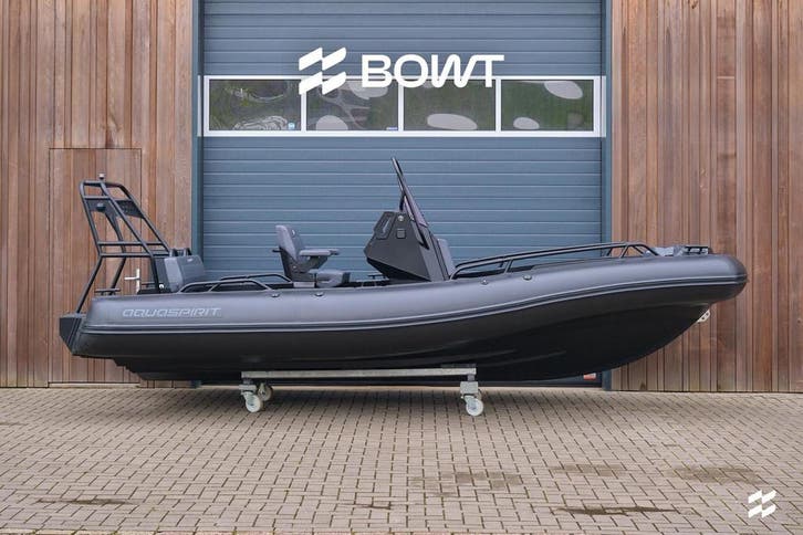 AQUASPIRIT S585CC | Aluminium RIB | D-Tubes | Max. 150 pk, Watersport en Boten, Rubberboten, Ophalen
