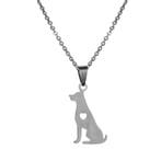 Fako Bijoux - Ketting Met Hanger - Stainless Steel - RVS -, Verzenden